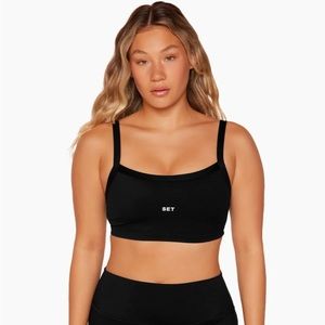 SET ACTIVE SPORTBODY SCOOP BRA in ONYX